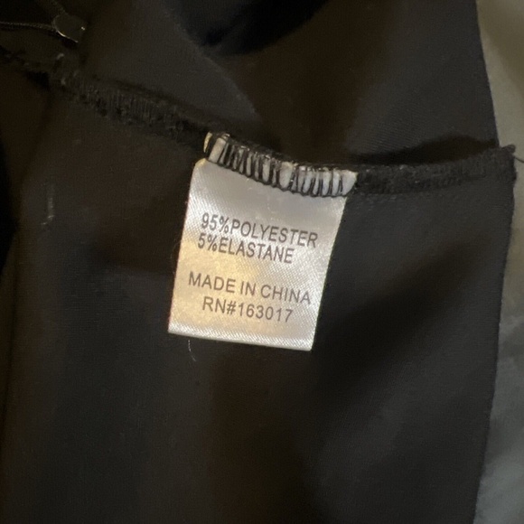 Princess Polly Black Strapless Mini Dress Open Side Size 6 - Picture 8 of 11